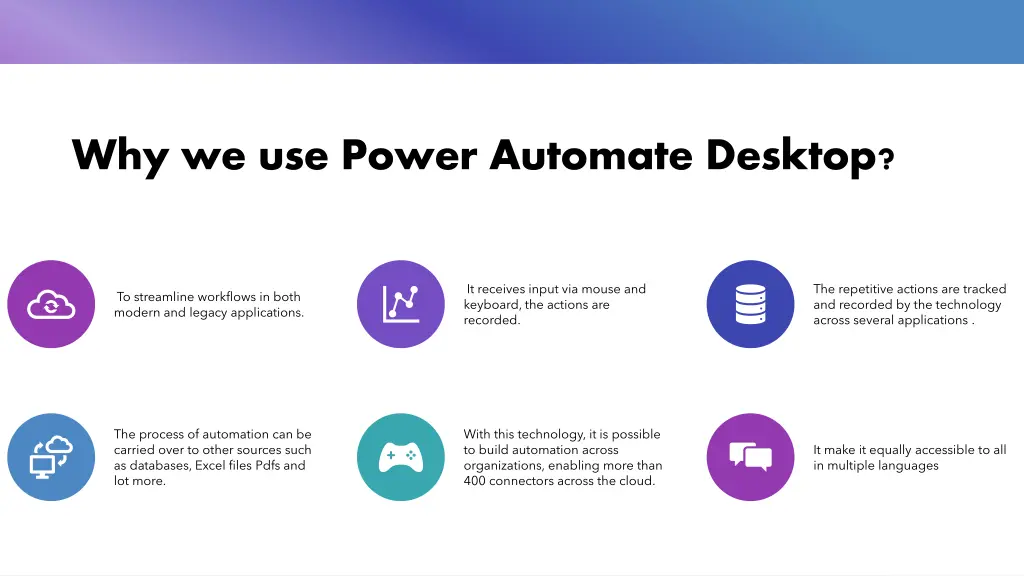 why we use power automate desktop