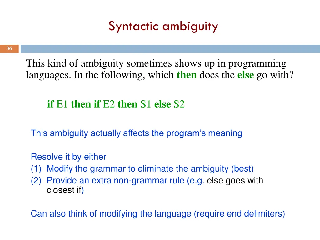 syntactic ambiguity 1