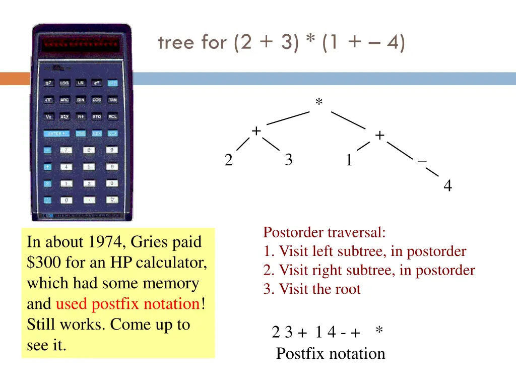 tree for 2 3 1 4 1