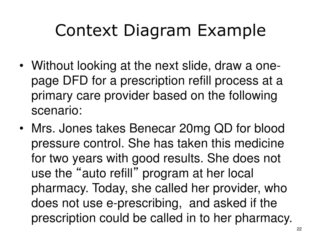 context diagram example 1