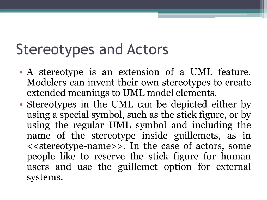 stereotypes and actors
