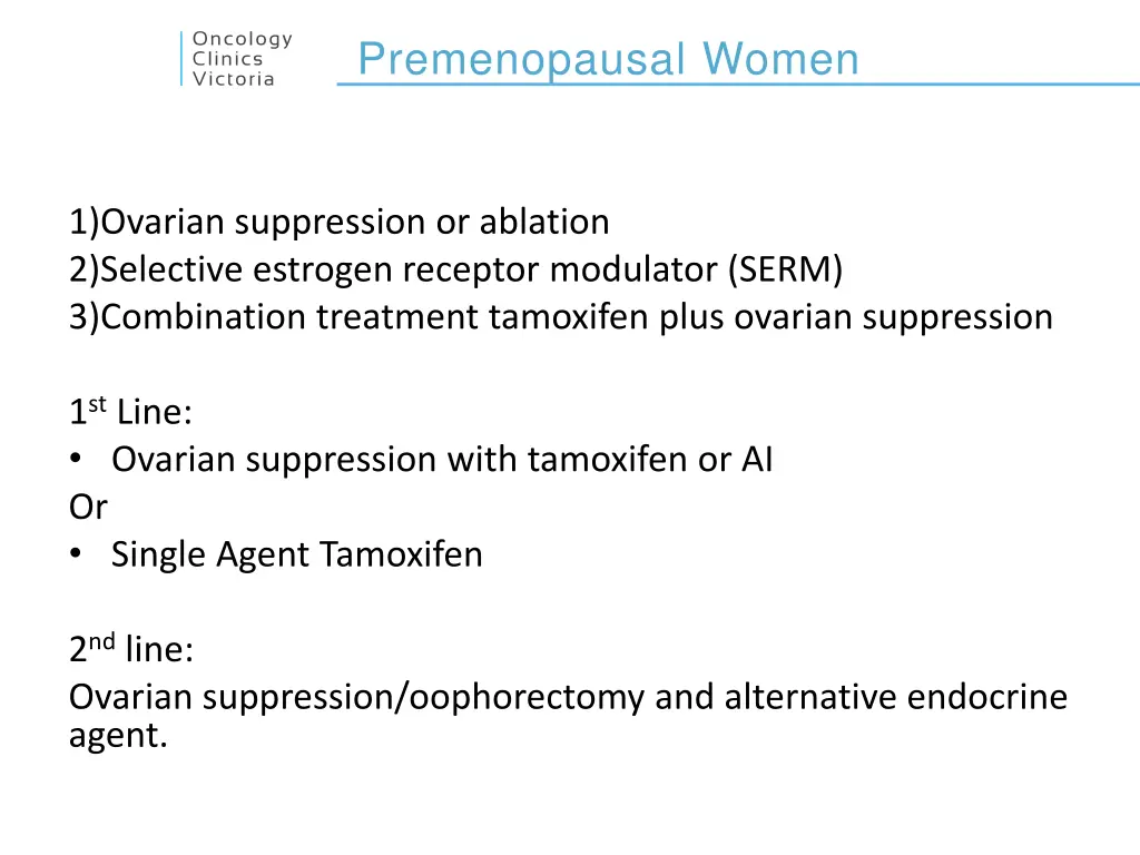 premenopausal women