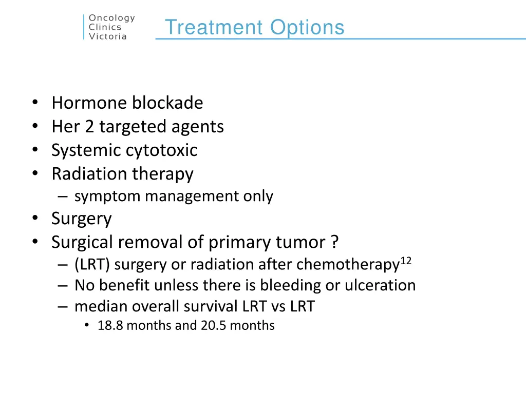 treatment options