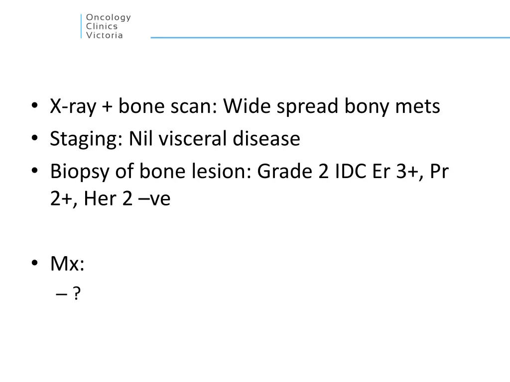 x ray bone scan wide spread bony mets staging