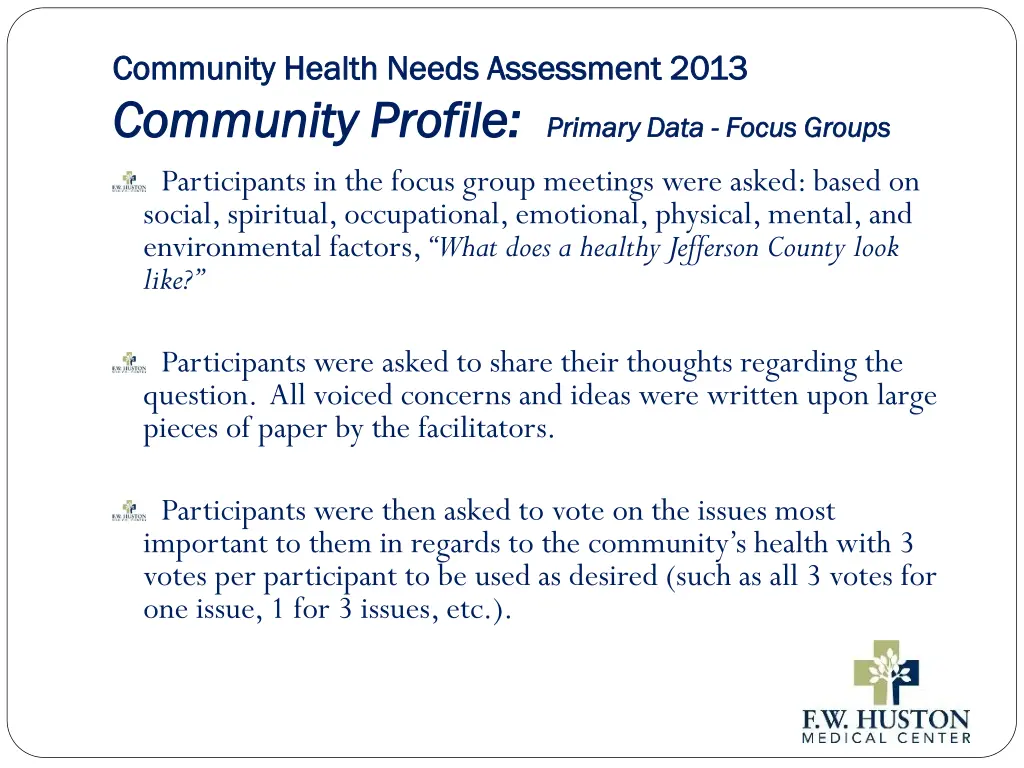 community health needs assessment 2013 community 4