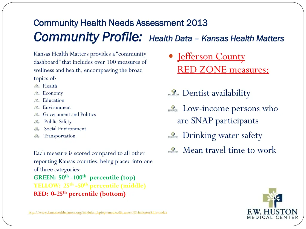community health needs assessment 2013 community 8