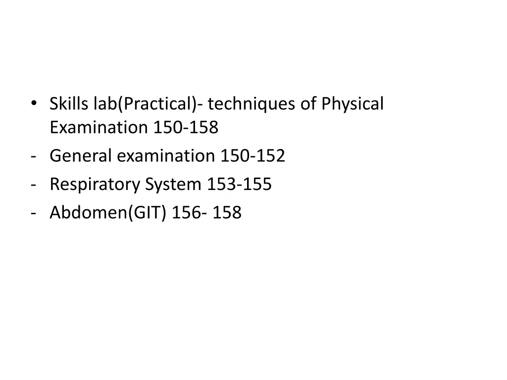 skills lab practical techniques of physical