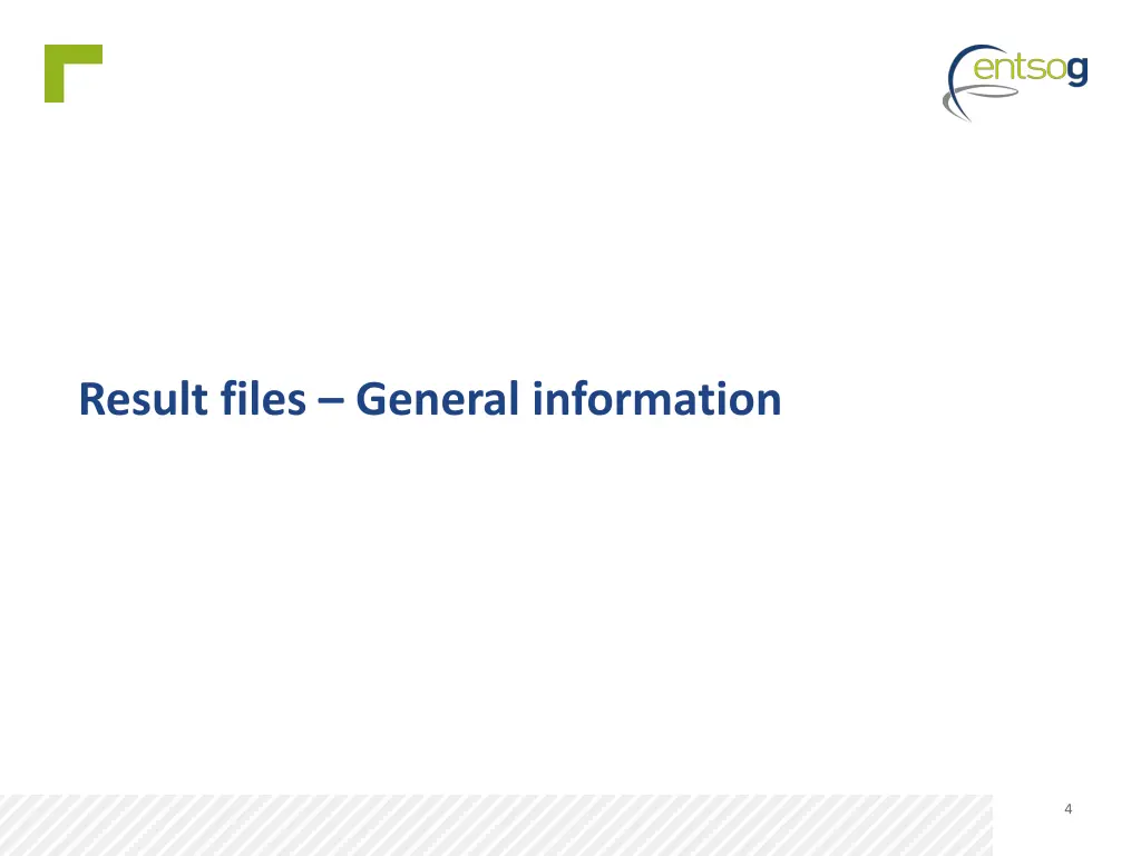 result files general information