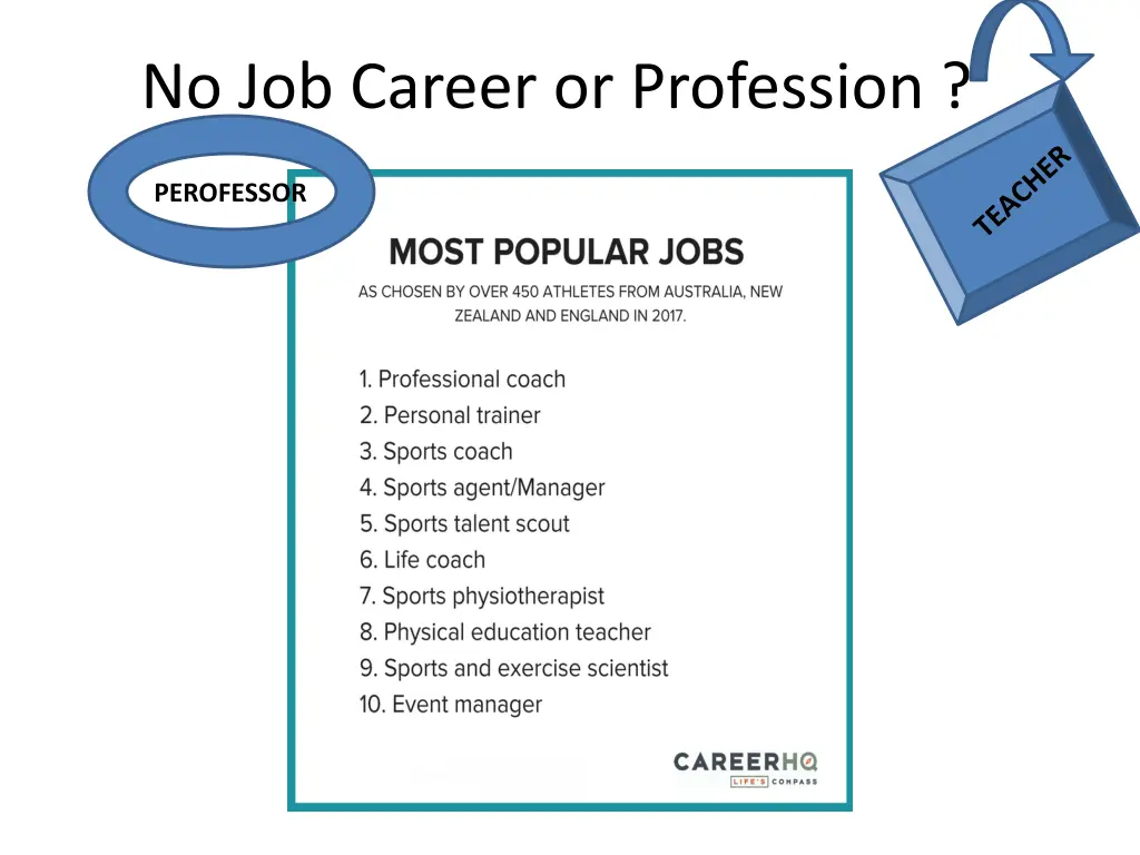 no job career or profession