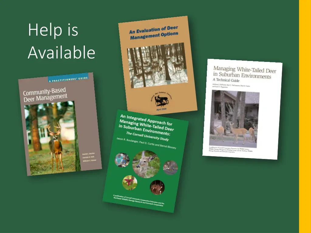 help is available