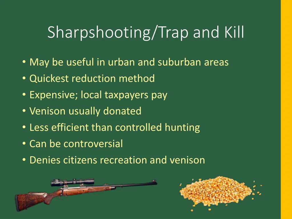 sharpshooting trap and kill