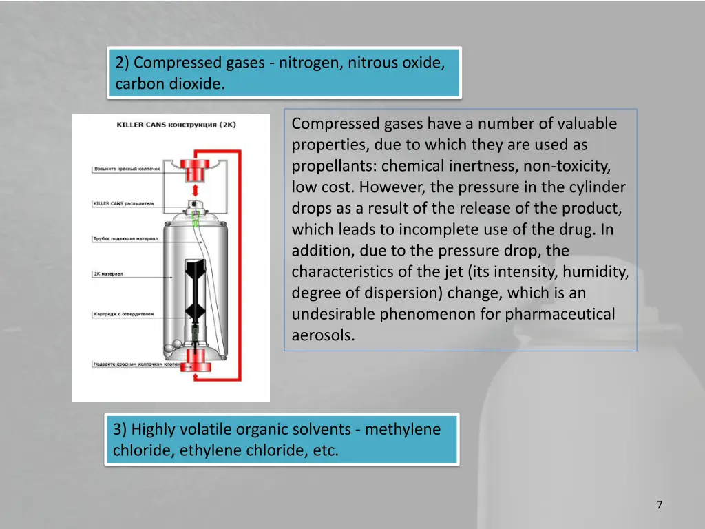 2 compressed gases nitrogen nitrous oxide carbon