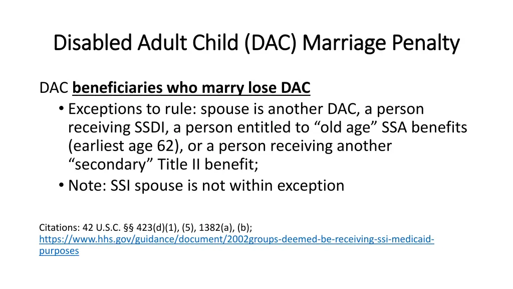 disabled adult child dac marriage penalty