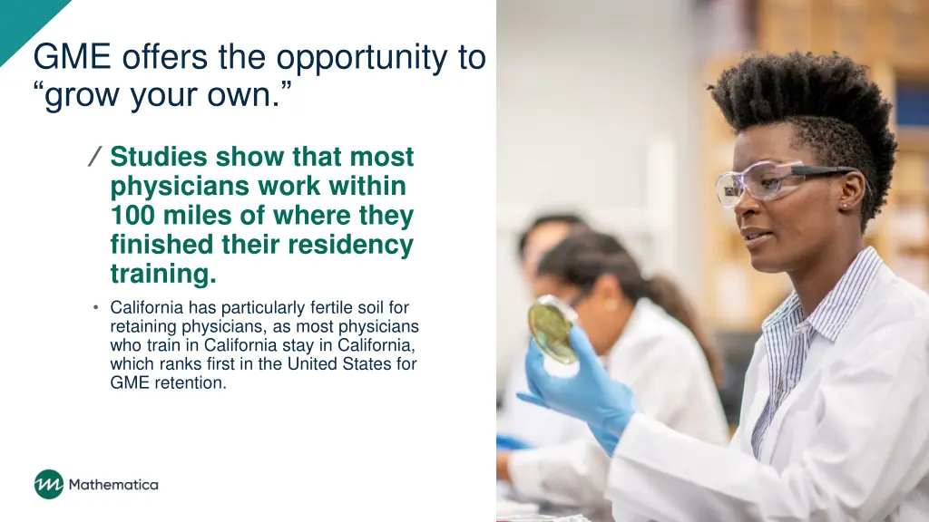 gme offers the opportunity to grow your own