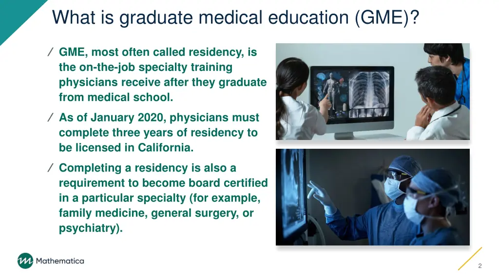 what is graduate medical education gme