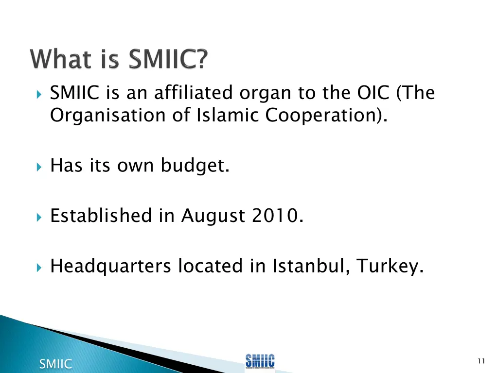 smiic is an affiliated organ