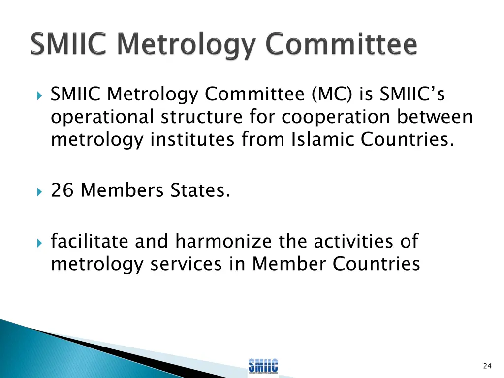 smiic metrology committee mc is smii