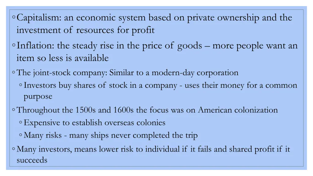 capitalism an economic system based on private