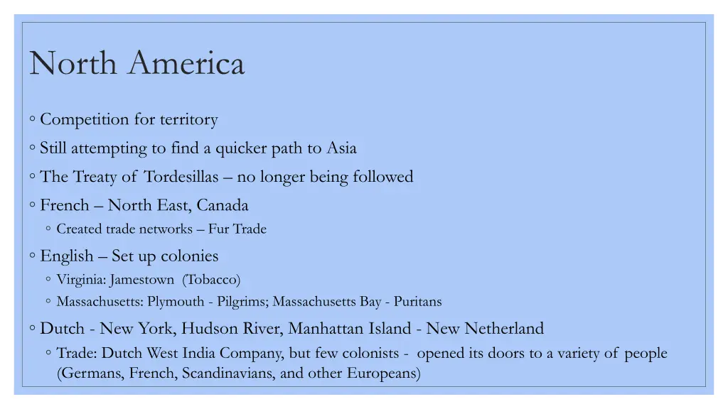north america
