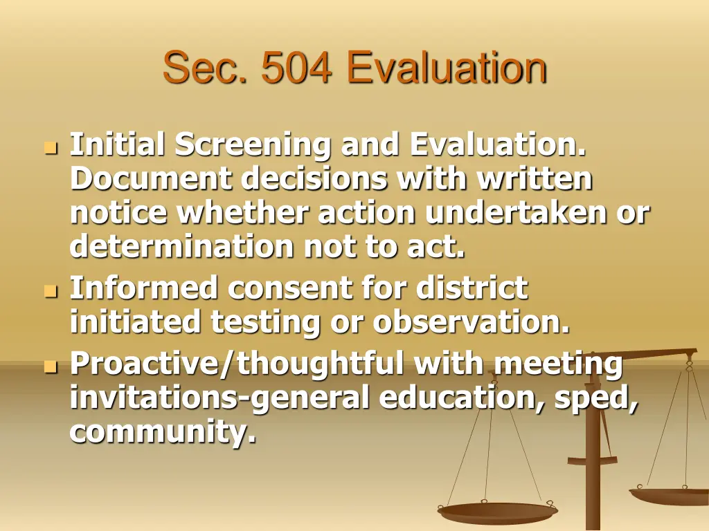sec 504 evaluation