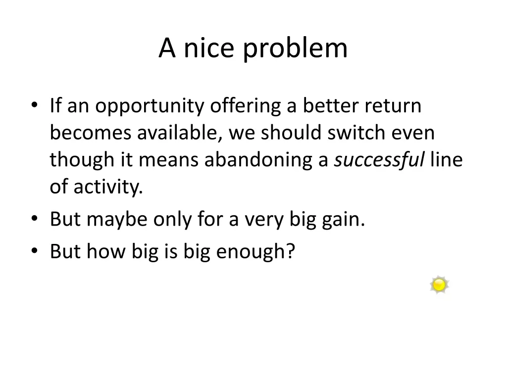a nice problem
