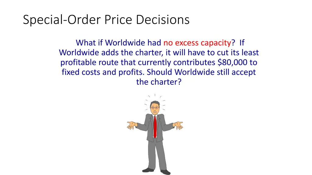 special order price decisions 2