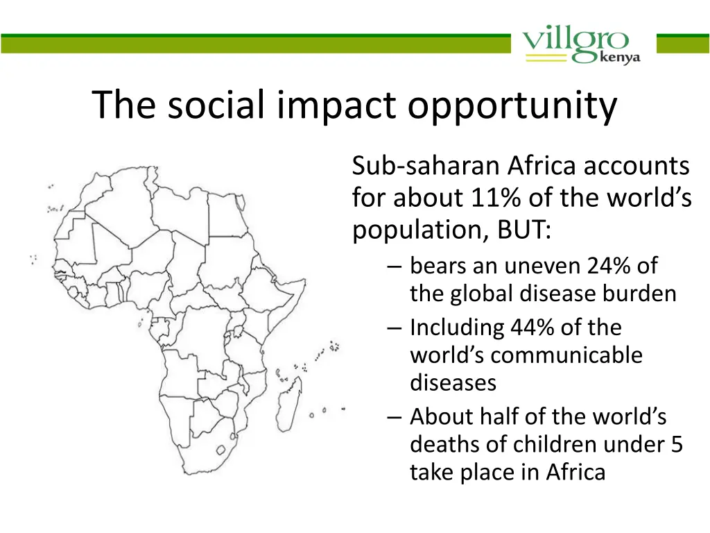 the social impact opportunity