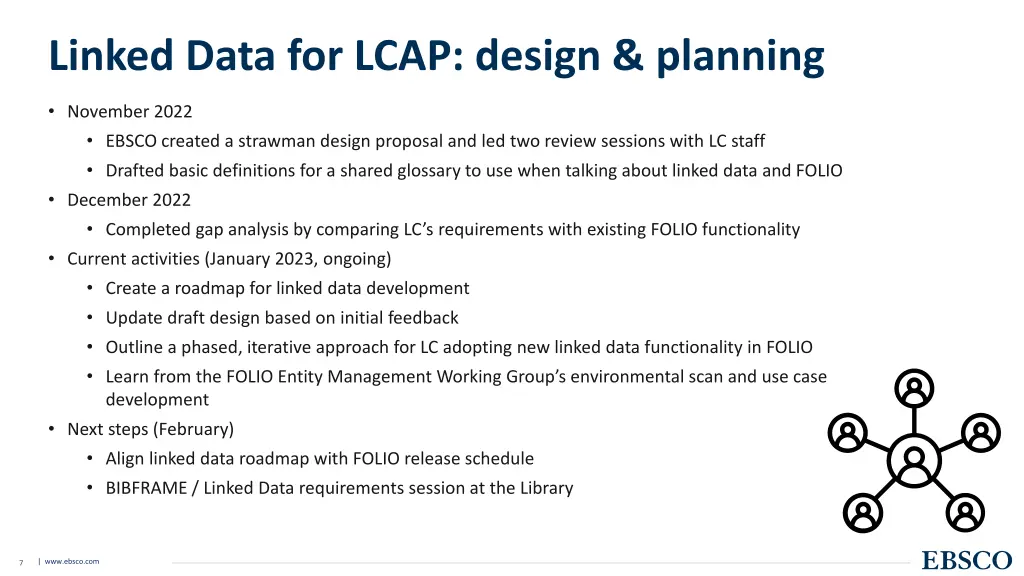 linked data for lcap design planning