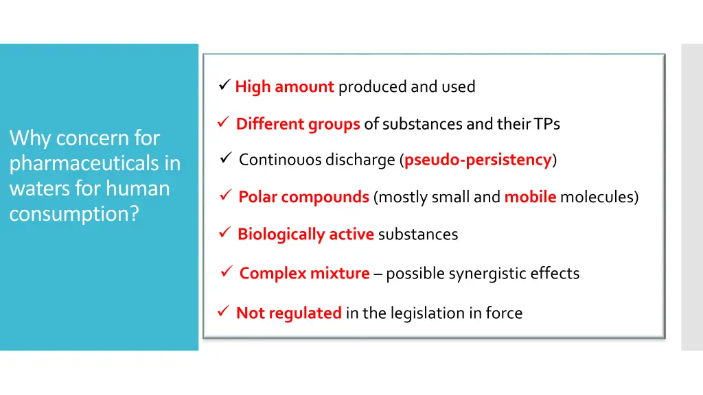 high amount producedand used