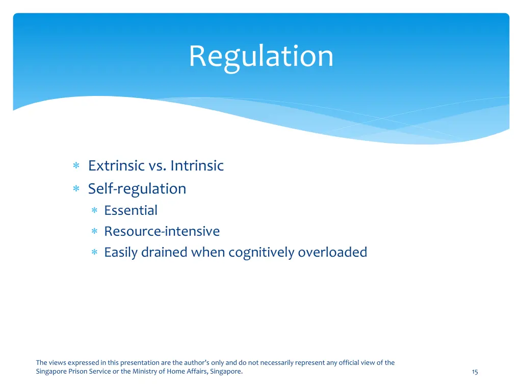 regulation