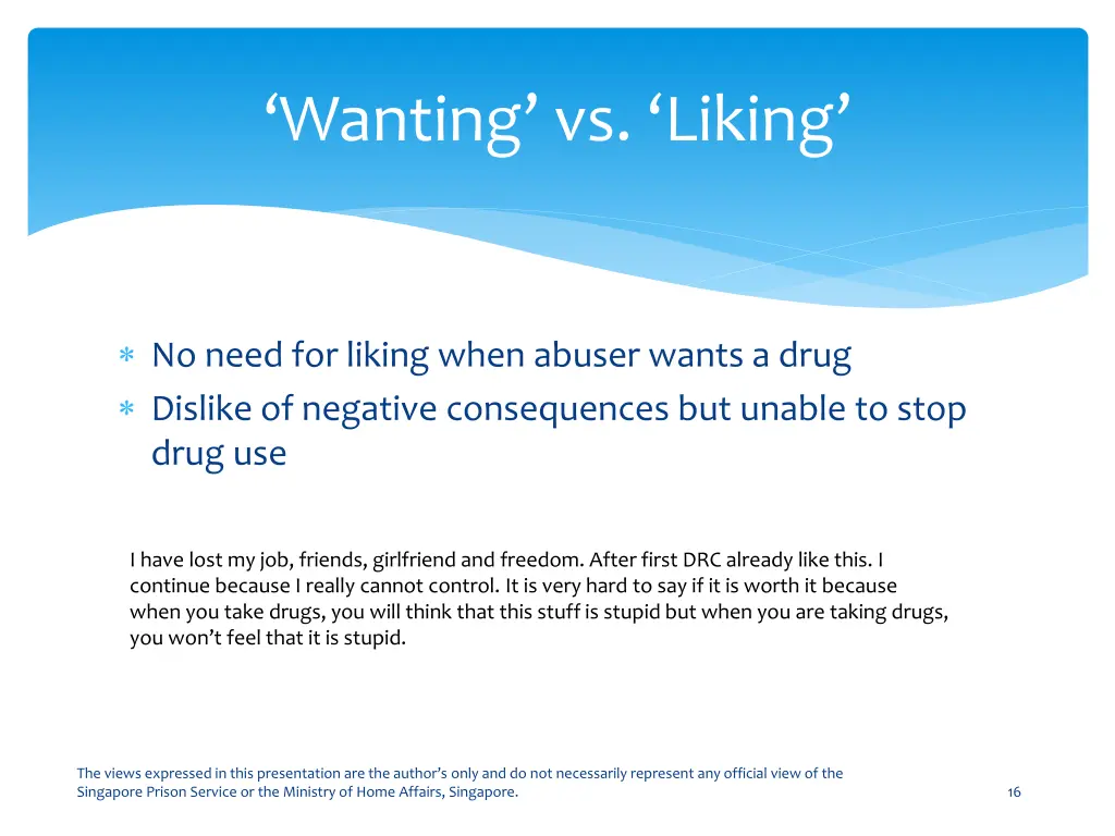 wanting vs liking
