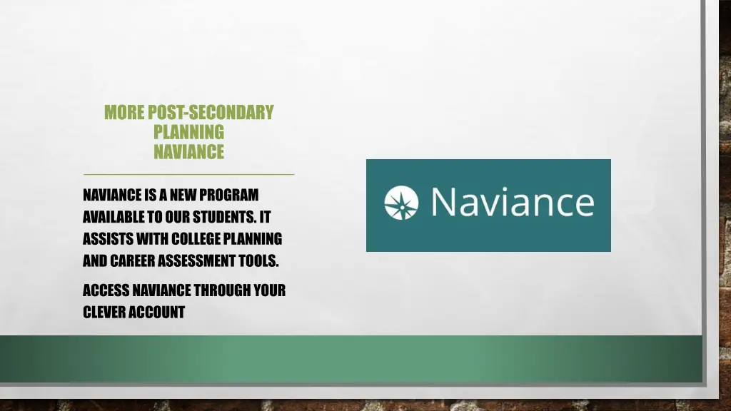 more post secondary planning naviance