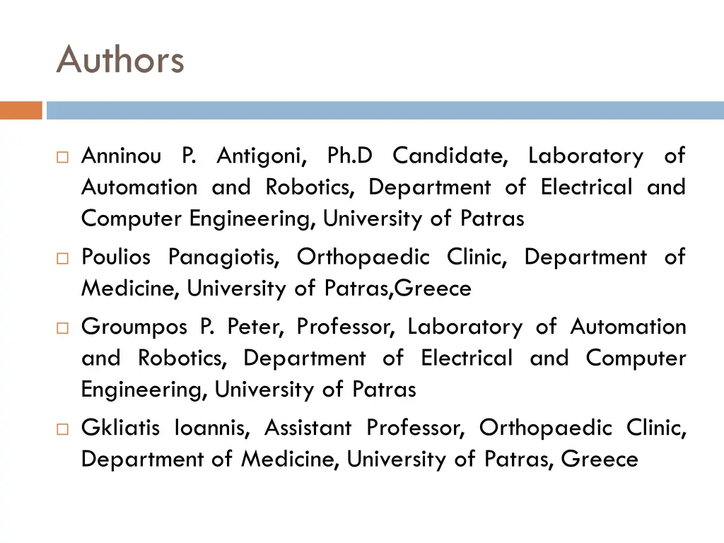 authors