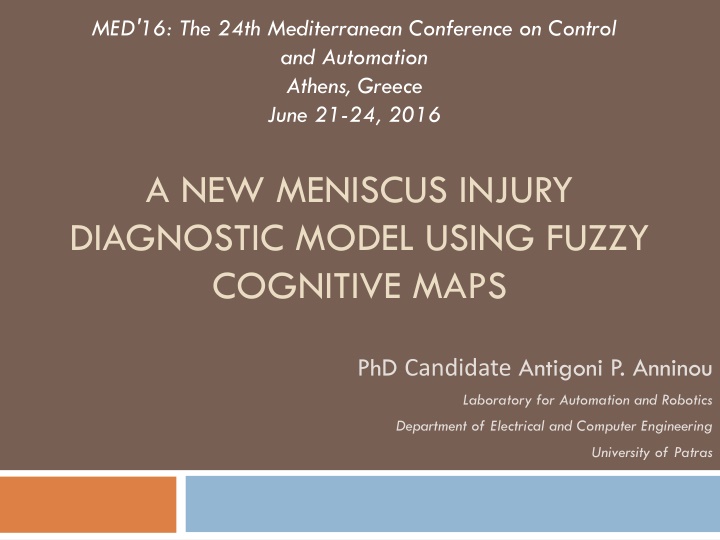med 16 the 24th mediterranean conference