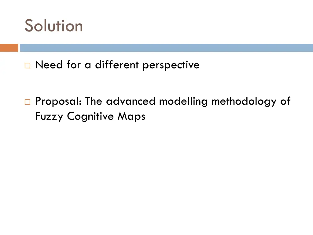 solution