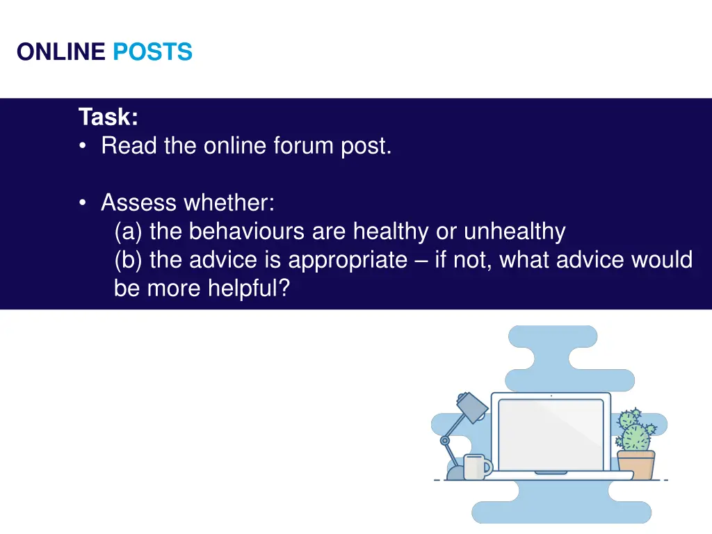 online posts