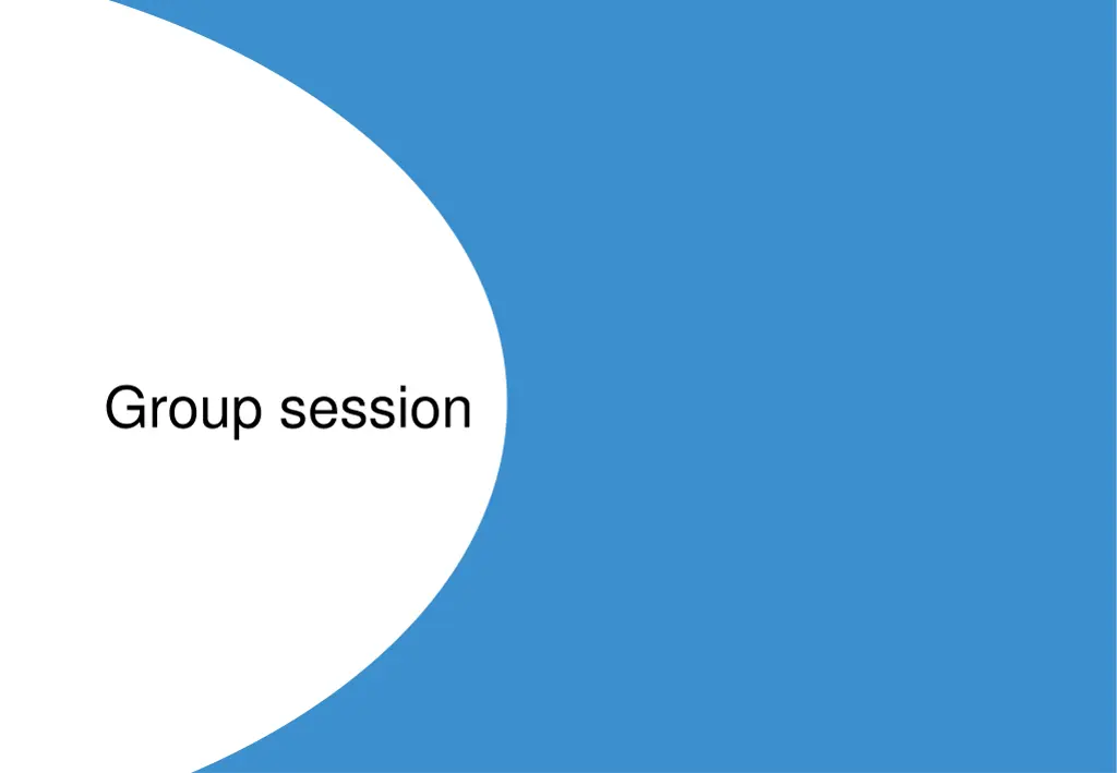 group session
