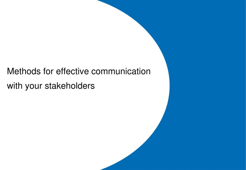 methods for effective communication