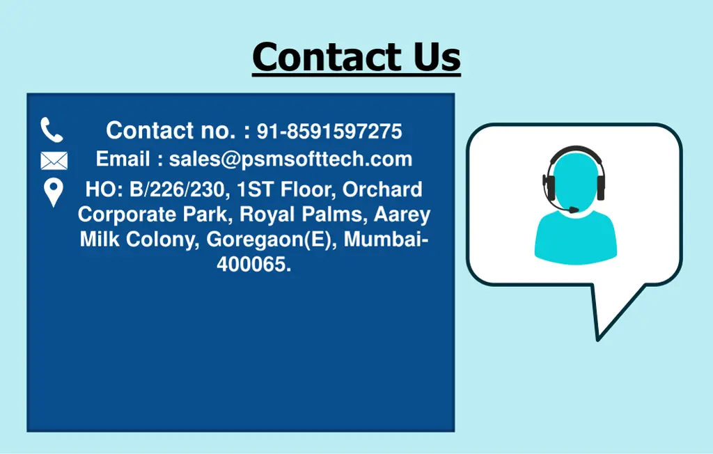 contact us