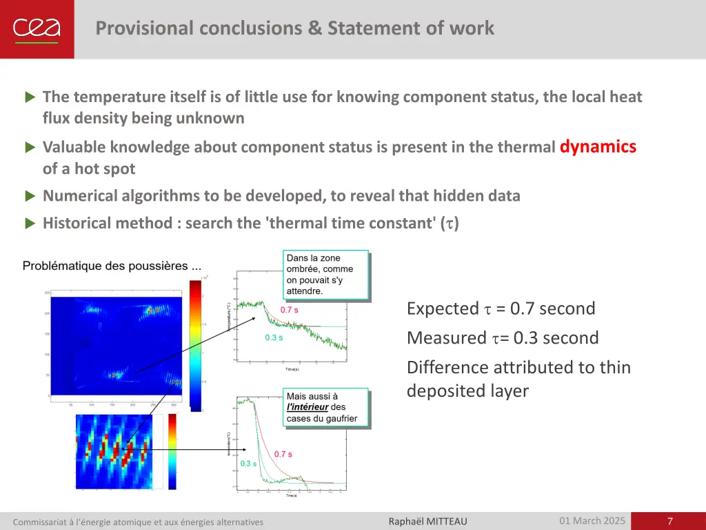 provisional conclusions statement of work