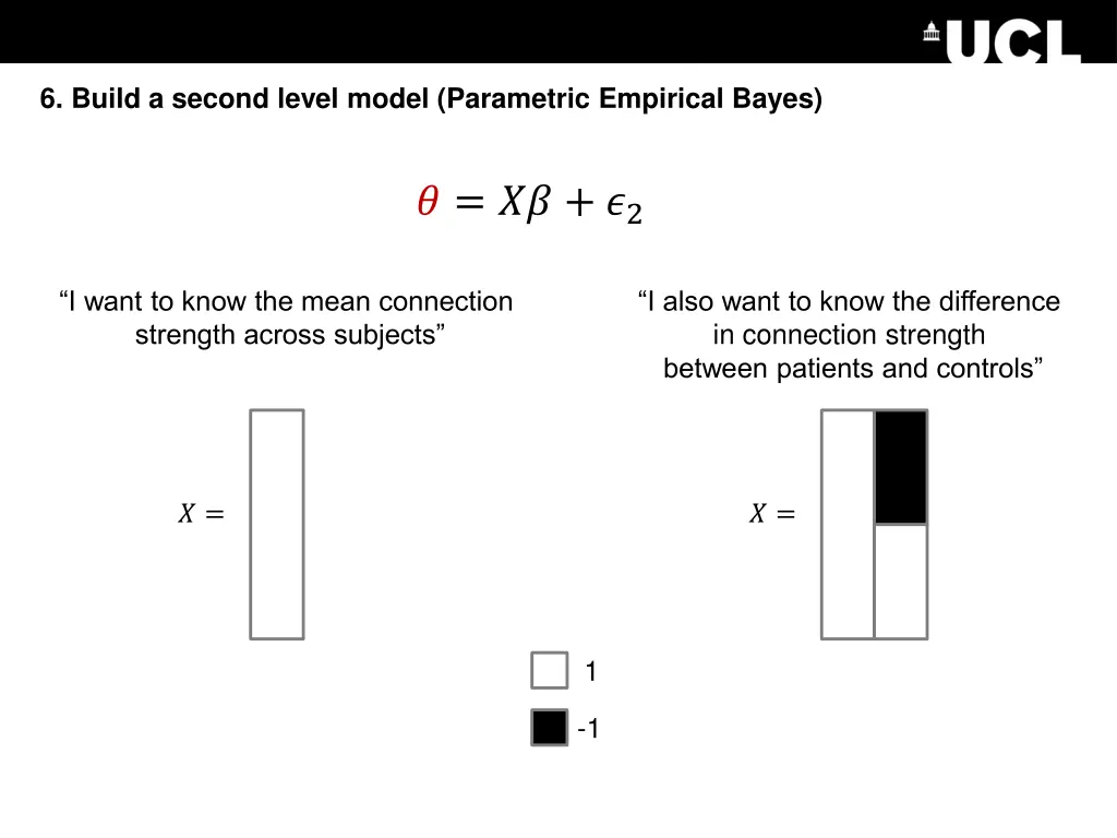 6 build a second level model parametric empirical 1