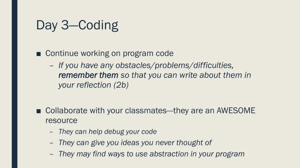 day 3 coding