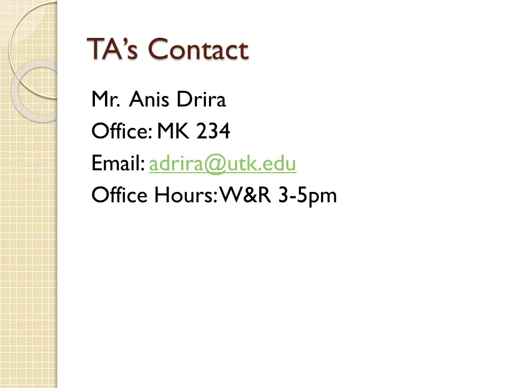 ta s contact