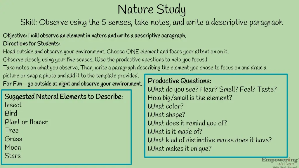 nature study