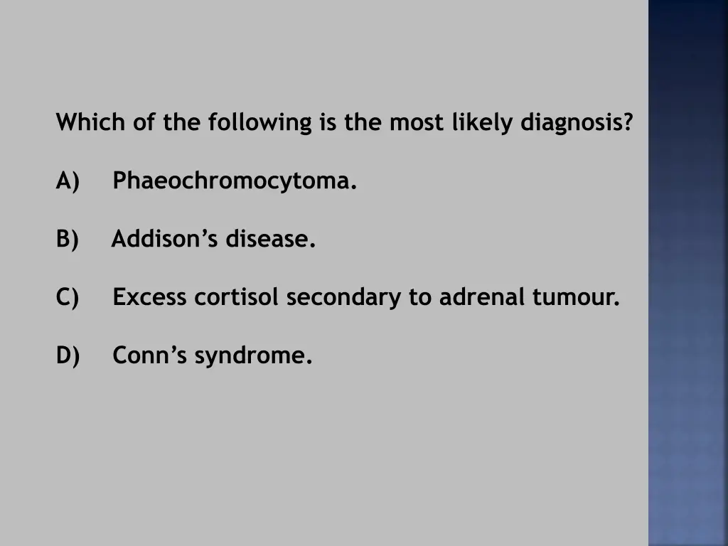 which of the following is the most likely 1