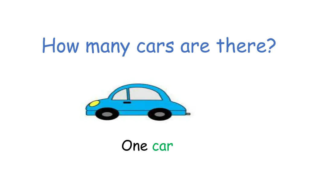 how many cars are there