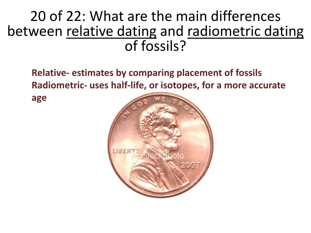 20 of 22 what are the main differences between