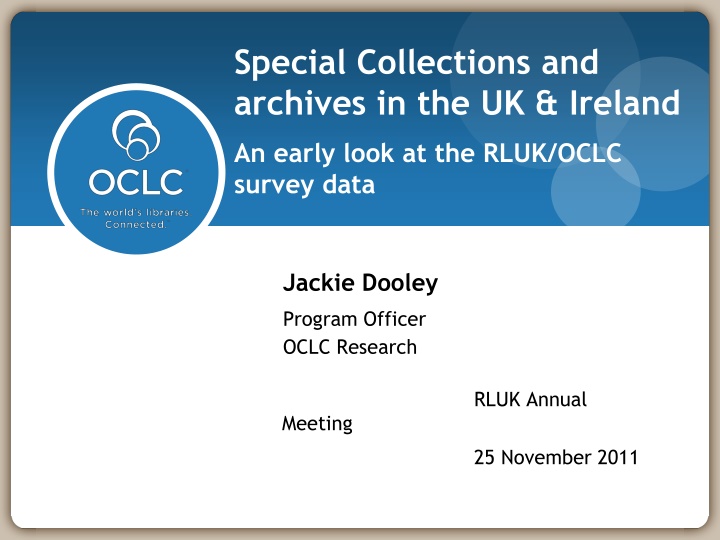 special collections and archives in the uk ireland