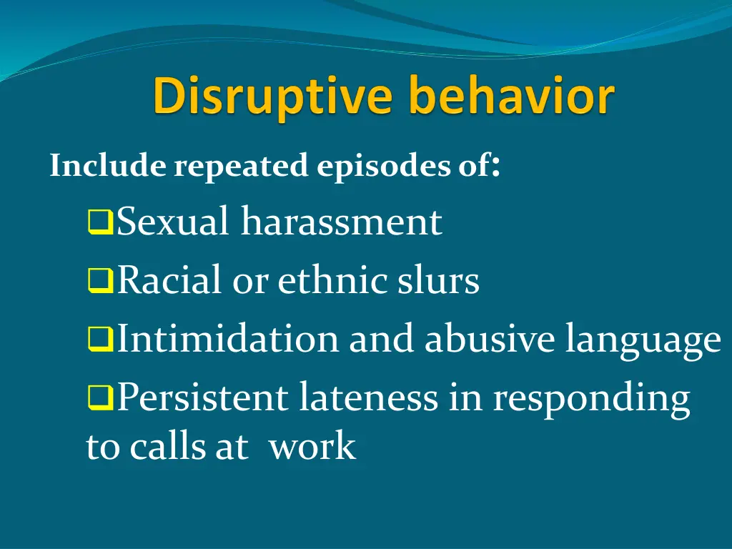 include repeated episodes of