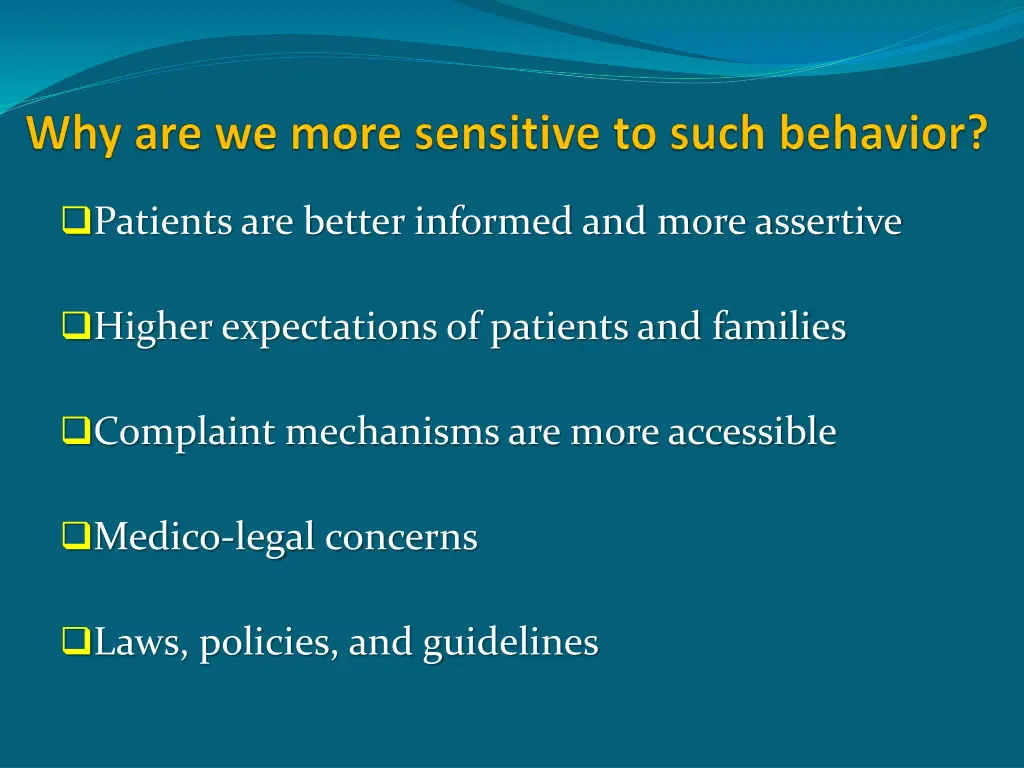 patients are better informed and more assertive